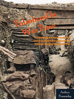 cover image of Falsehood In War Time